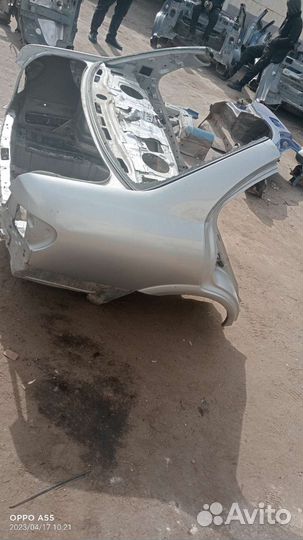 Задняя часть Nissan Almera n16