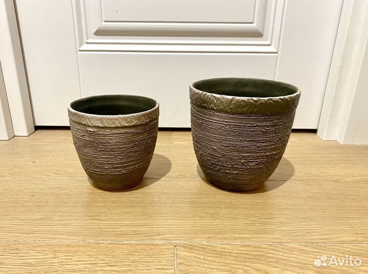 Керамические горшки