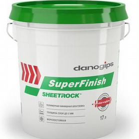 Шпатлевка Danogips SuperFinish 17л / 28кг