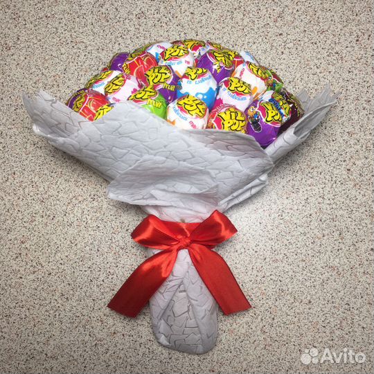 Букет из чупа чупсов