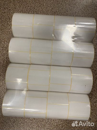 Термоэтикетки 58х40