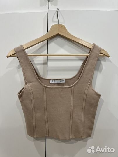 Корсетный топ Zara