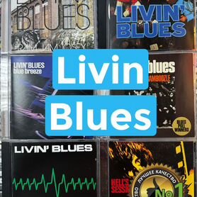 Музыкальные cd диски Livin Blues