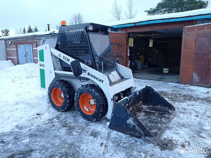 Мини-погрузчик Bobcat 643, 2008