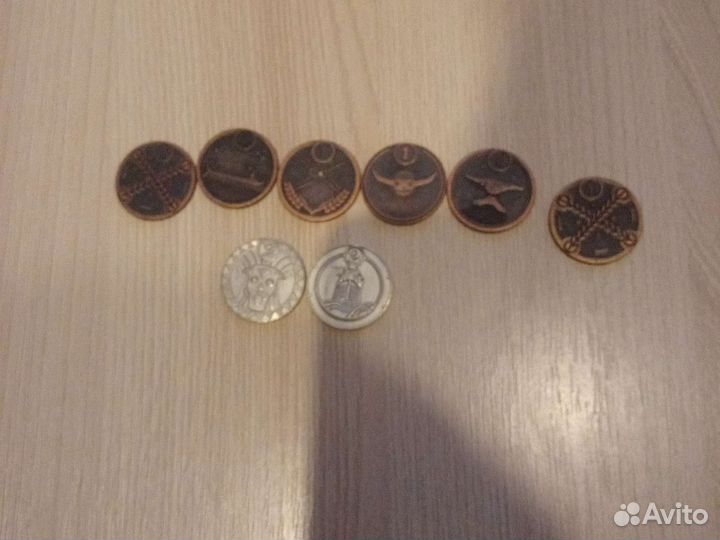 Меняю эти все монеты на одну золотую