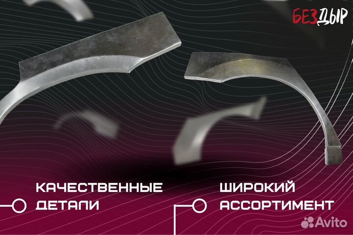 Кузовная арка Иж 2717 правая