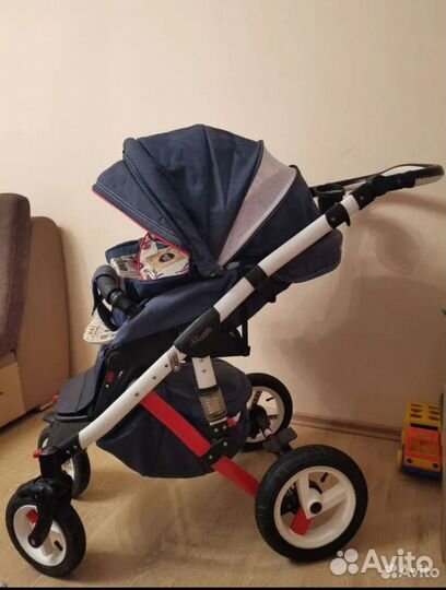 Коляска адамекс барлетта 3 в 1 серия лондон