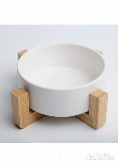 Миска керамическая на подставке 450 мл