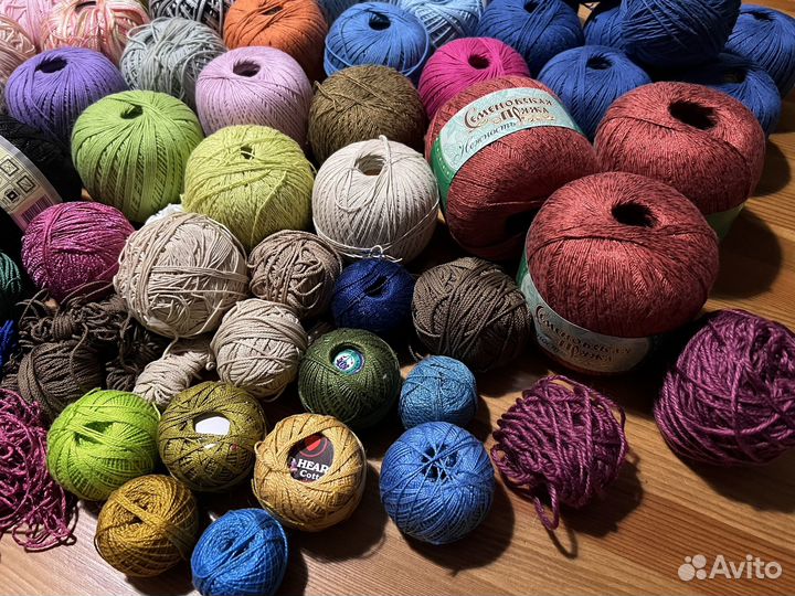 Пряжа нитки для вязания
