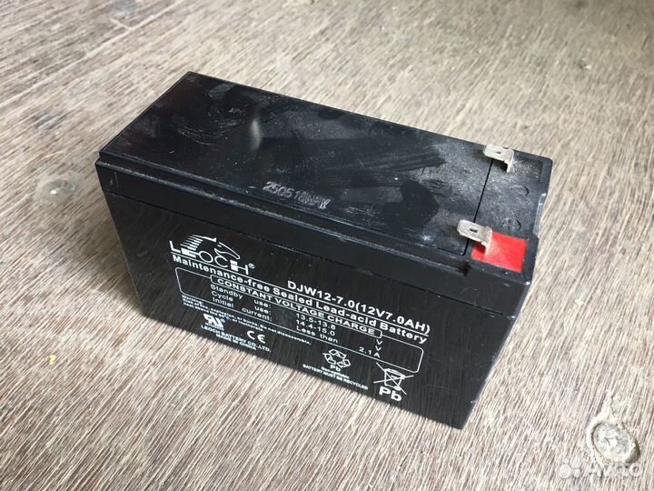 Аккумулятор 12v-7ah