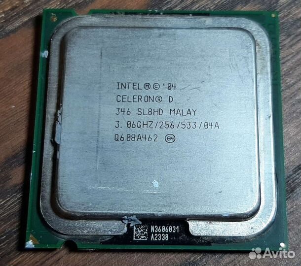 Процессор Intel Celeron D346