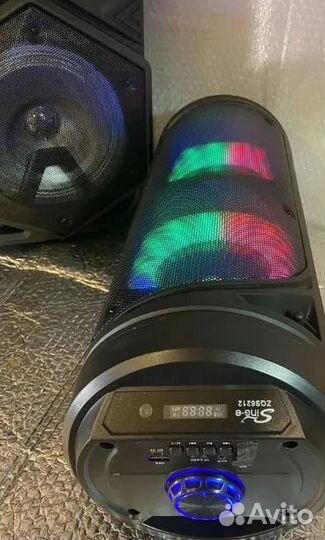 Блютуз колонка Большая с микрофоном