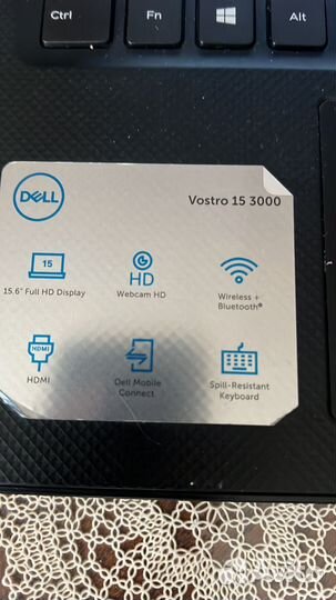 Компьютер dell vostro 15 3000