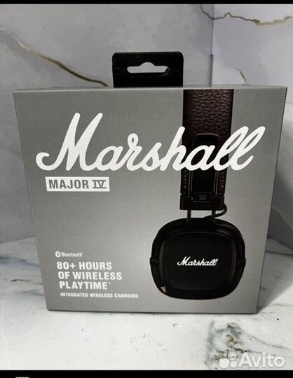 Marshall major iv black