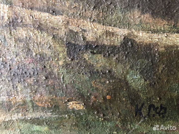 Картина старинная 80/45