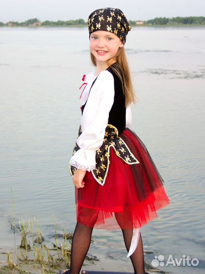 Костюм пиратки для девочки (прокат)