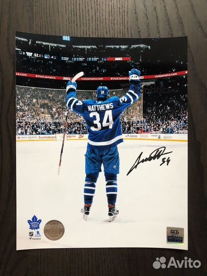 Автограф Остон Мэттьюс/ Autograph Auston Matthews