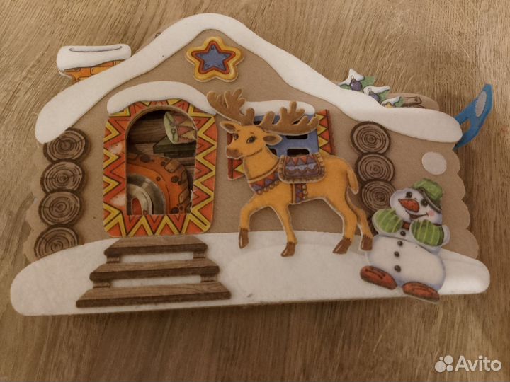 Развивающая книжка из фетра на липучках