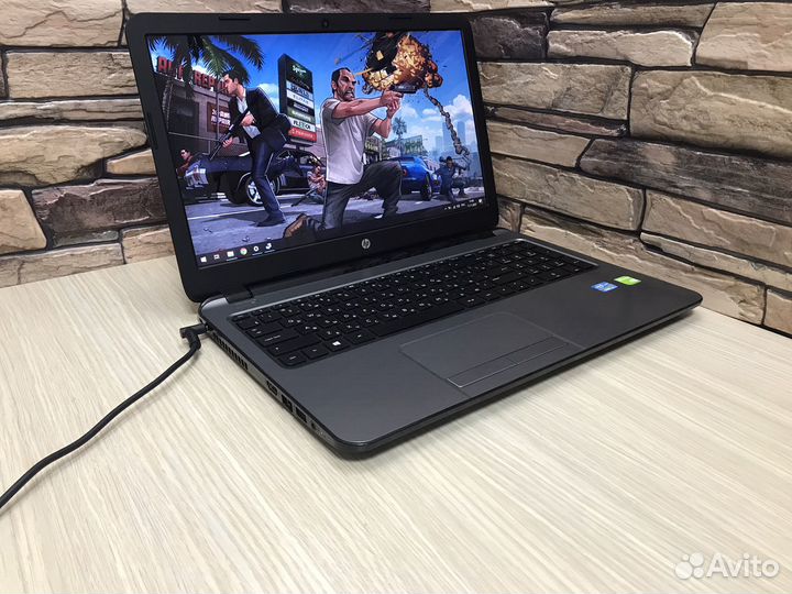 Мощный игровой ноутбук HP i3/10gb/SSD 240gb/Nvidia