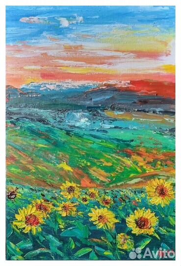 Картина маслом на холсте