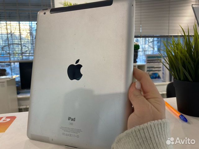 iPad 2 16gb Wi-Fi+SIM Space Gray б/у, рассрочка