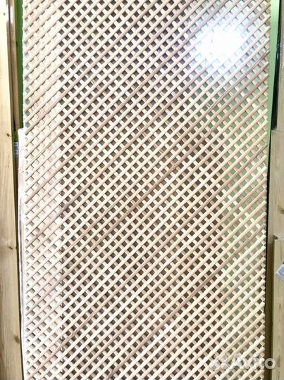 Декоративная решетка из массива бука