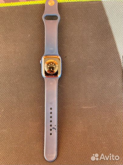 Часы apple watch 7 41 mm синие