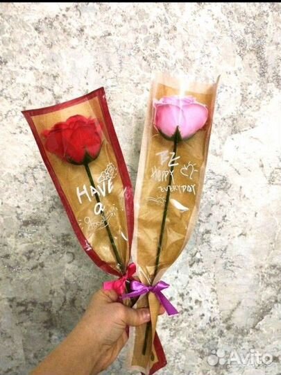 Букет из мыла