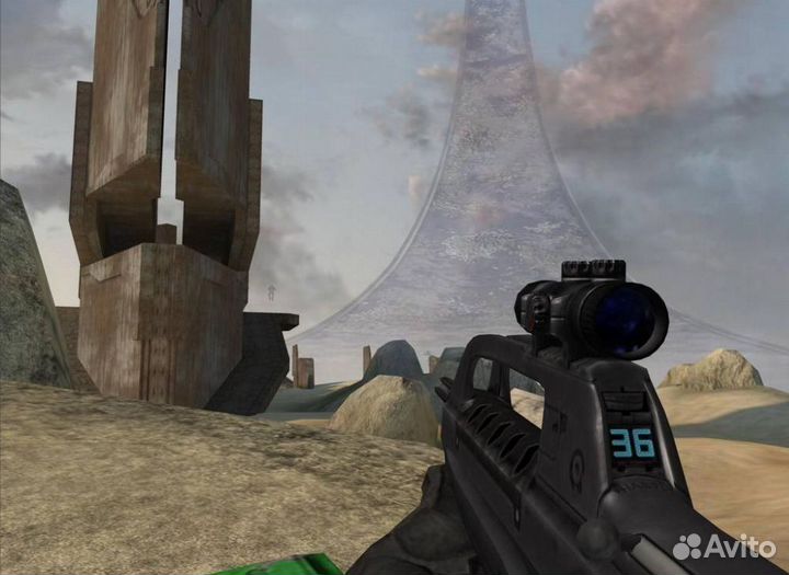 Halo 2, б/у, множ.царап., английский (Xbox)