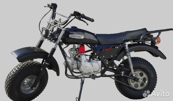 Мотоцикл скаут-8 Стриж, 125 куб.см., полуавтомат