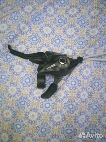 Передний переключатель-тормоз и калипер shimano