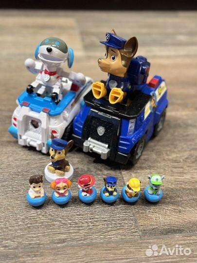 Paw patrol щенки и машины