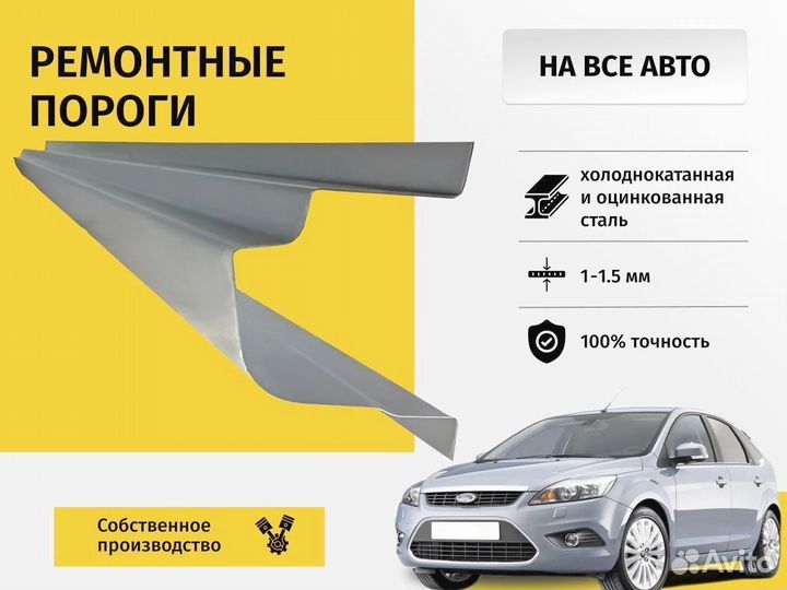 Ремонтный порог Citroen C3 1 поколение