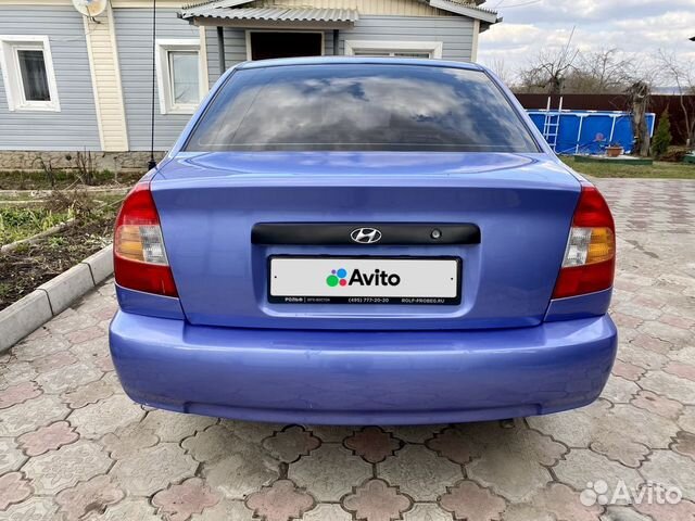 Hyundai Accent 1.5 AT, 2005, 172 213 км