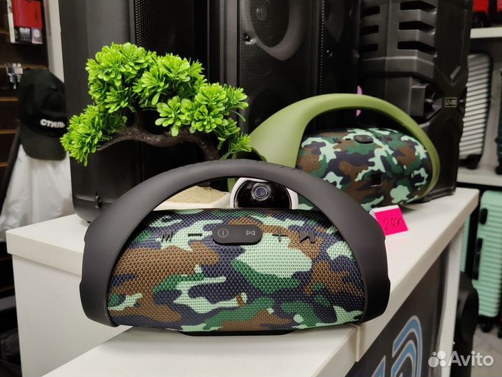 Колонка портативная Boombox mini хаки