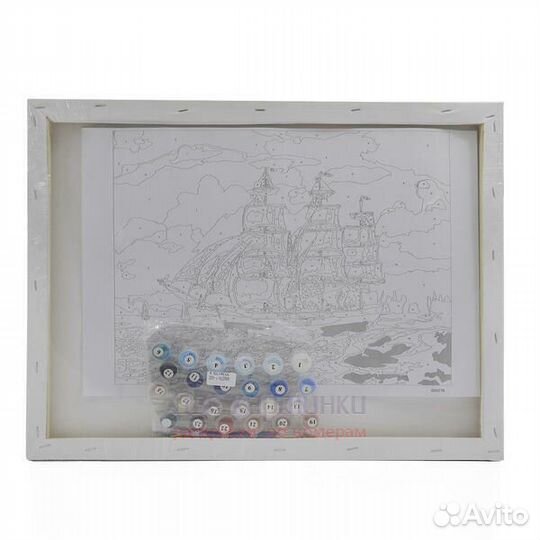 Картина по номерам 40x50 Красочные цветные