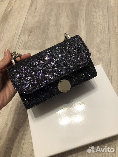 Сумка блестящяя love republic