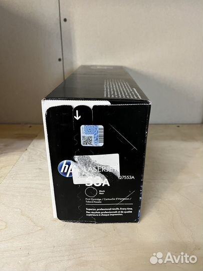 Картридж HP Q7553A черный