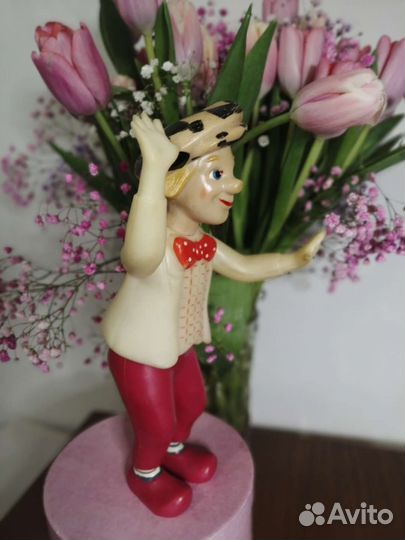 Олег Попов клоун кукла новая 1960г.идеальный