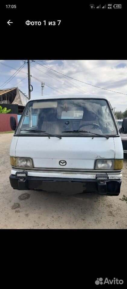 Mazda Bongo цельнометаллический, 1987