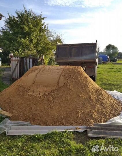 Песок карьерный