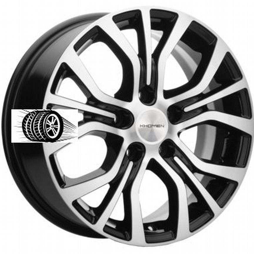 Литые диски Khomen Wheels 6.5×R16 5×110