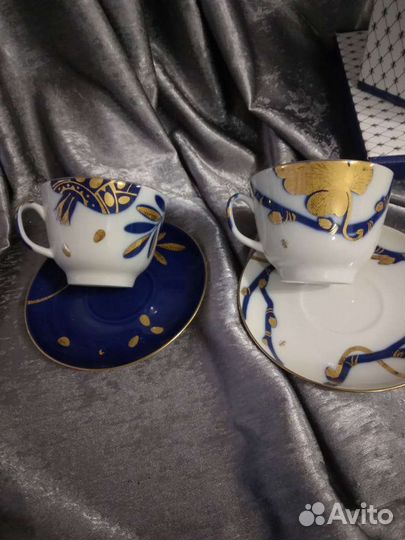 2 подарочные чайные пары