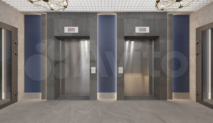 2-к. квартира, 53,7 м², 12/19 эт.