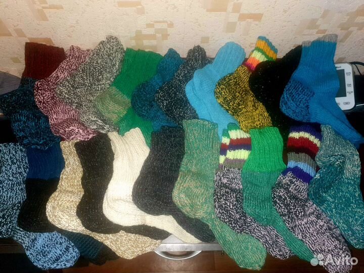 Шерстяные носки