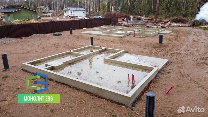 Фундамент под ключ. Строительство монолитных домов