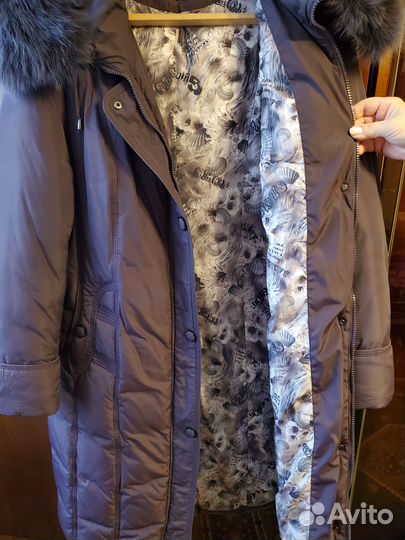 Куртка пуховик женская 50