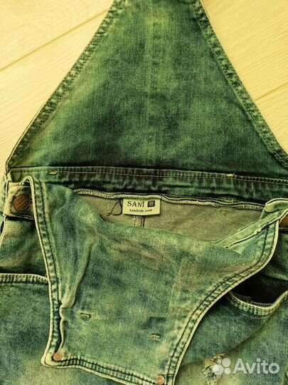 Джинсовый сарафан для девочки 116