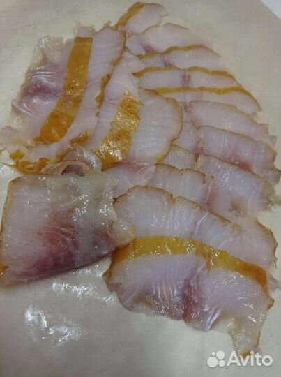 Сом балык холодного копчения и вяленый