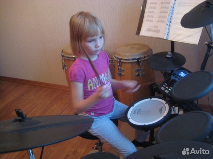 Обучение на ударной установке и перкуссии